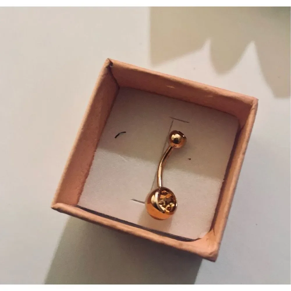 GOLD BLING NAVAL RING - Picture 2 of 4